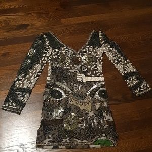 Handmade embroided Dress